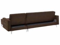 Sofá Cama Esquinero En Piel Sintética Marrón Con Reposapiés Izquierdo ABERDEEN 17 Sofá Cama Esquinero En Piel Sintética Marrón Con Reposapiés Izquierdo ABERDEEN -Conforama Tienda de ventas eceadc331ba0635f0e8762e85f59f16a285a4c08 4172a7ec4eed48cf81862a3415150b6c