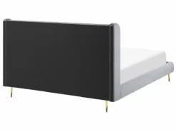 Cama Con Somier De Terciopelo Gris 140 X 200 Cm FORBACH -Conforama Tienda de ventas ed0f017ac5db52840b80e98aa733c58572eb2644 0372b90c260f4622b514a23dd1293bbc