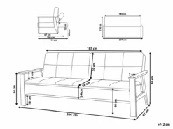 Sofá Cama De Poliéster Gris Claro TJORN -Conforama Tienda de ventas ee0fd157c167ea21c101c229404513c7be52ab07 ca7085d3a1f64eaeaed2447b954f77dd