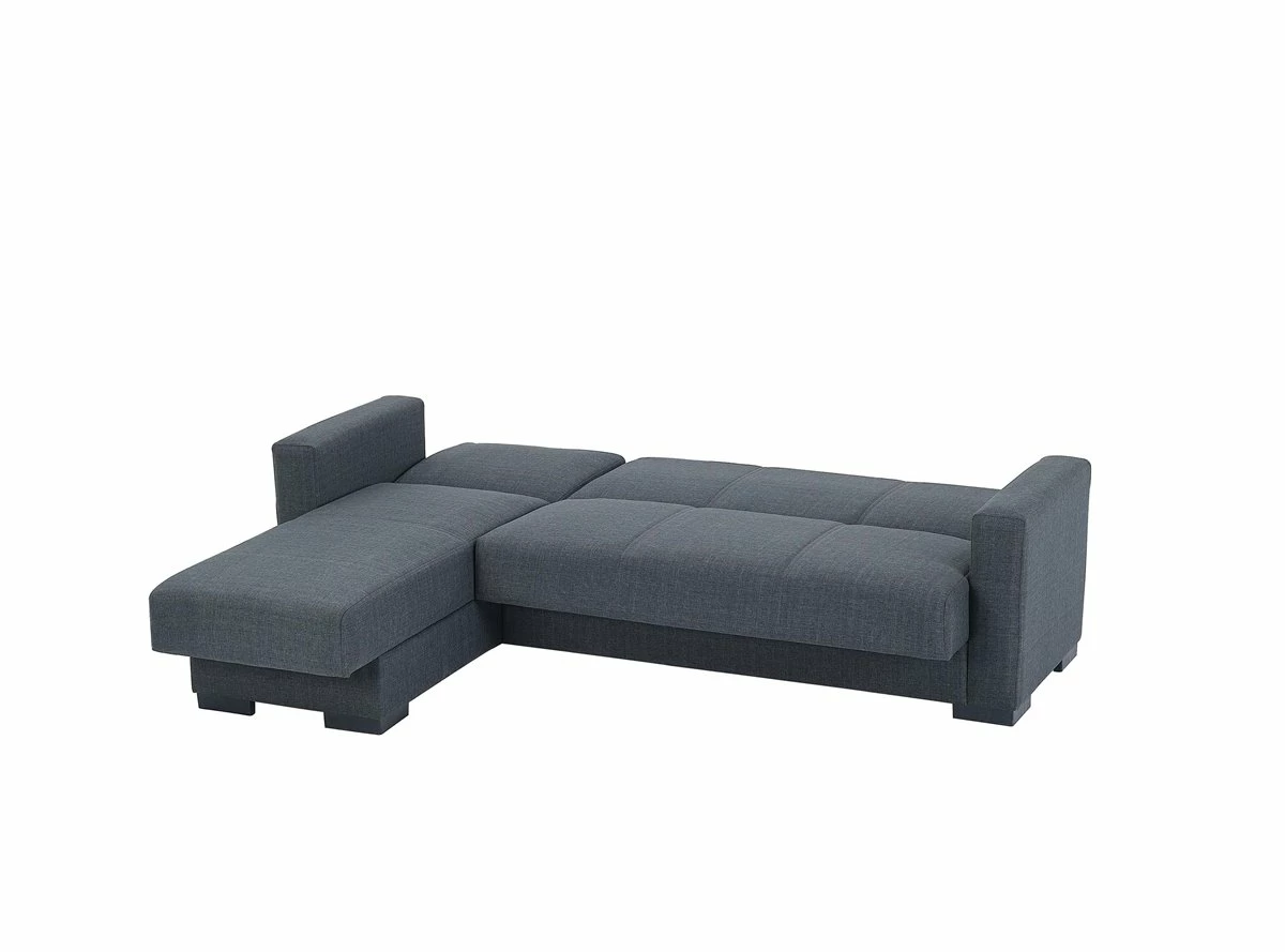 Chaise Longue ANGELO Cama Reversible Color Gris 6 Chaise Longue ANGELO Cama Reversible Color Gris - Imagen 6