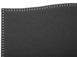 Cama Con Somier De Poliéster Gris Oscuro/negro 180 X 200 Cm MONTPELLIER -Conforama Tienda de ventas ef4acb7ae70f60f0303f6b9e4017bfc88b518bdf 8634491e5ba2400ea9d93456053df98b