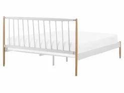 Cama Con Somier De Metal Blanco/madera Clara 160 X 200 Cm MAURS 14 Cama Con Somier De Metal Blanco/madera Clara 160 X 200 Cm MAURS -Conforama Tienda de ventas efcb7ff5765e3a44bdd6a0d6320bb033aa048696 ec0fd686234e4bb5ae69f0a0ca3bb113