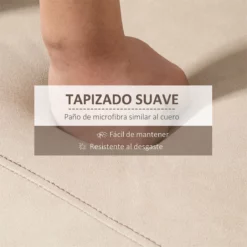 HOMCOM Sillón Relax Reclinable Manual Hasta 145° Tapizado En Poliéster Con Reposapiés Retráctil Carga 120 Kg Para Salón Oficina Dormitorio 75x89x105 Cm Marrón Y Gris -Conforama Tienda de ventas f054df436d04ecf241bc5720a004fee066587e8d aa0a43333b7842e3a7fb0ca34b82140a