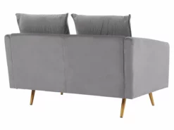 Conjunto De Sala De Estar 5 Plazas De Terciopelo Gris MAURA -Conforama Tienda de ventas f0b8f4c68aa022d1958e239cd92efafdaf26fa55 ebe2edd0f3e04706ac0568c4ae4842aa