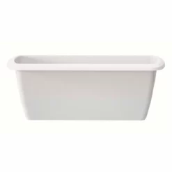 Prosperplast Jardinera Para Balcón Agro , Dimensiones (Mm) 1000X180X140, Color Blanco