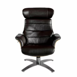 ANGEL CERDA Sillón Giratorio Tapizado Piel Vacuno Marrón -Conforama Tienda de ventas f1104b44a408f61c994e0ce7c7ff2df42ffba338 0ceffda0eeb14dd6bcec173be6ed8454