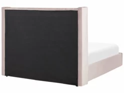 Cama Con Almacenaje De Terciopelo Rosa Pastel/plateado 160 X 200 Cm LUBBON -Conforama Tienda de ventas f14383eb6420524092a9c1c578ed2a214713c817 5a100890f9f44987940ec54e6579fb66