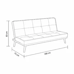 Sofá-cama Fox Abecedario Gris 83x180x75 Cm 9 Sofá-cama Fox Abecedario Gris 83x180x75 Cm -Conforama Tienda de ventas f171fb1bfaca0aa89bc2e854bc917a4b06e9d8c9 7d2a6c7ba51a4f90867eb543dc5cdbb6