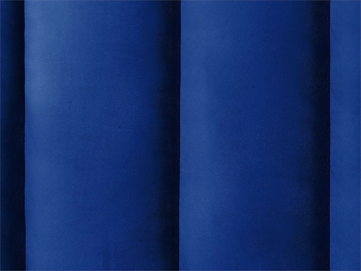 Sofá Cama 3 Plazas De Terciopelo Azul Marino VIMMERBY 9 Sofá Cama 3 Plazas De Terciopelo Azul Marino VIMMERBY - Imagen 9