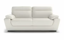 Sofá Piel 2 Plazas BRANDY Color Blanco
