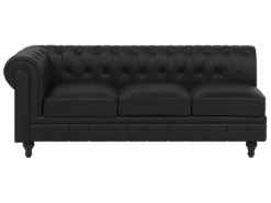 Sofá Esquinero En Piel Sintética Negro Izquierdo CHESTERFIELD -Conforama Tienda de ventas f4a7b5a38d78d190f7cfabeead20618701034da9 12692c84af294391b2f05299f8f30d94