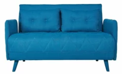 Sofá Cama HOME, En Tela Color Azul
