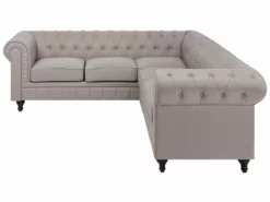 Sofá Esquinero Tapizado Beige Derecho CHESTERFIELD -Conforama Tienda de ventas f53bf74d035fffbe6d3a220be7613157903b0b1b a84c54c8377b4de49457cdf45ab23eb2