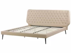 Cama Con Somier De Piel Sintética Beige 180 X 200 Cm ESSONNE -Conforama Tienda de ventas f5e1b3a4ecc8e1eb87e9a5ef808a94b94ffe3470 1d615c7f781940418207ce98bcb835b7
