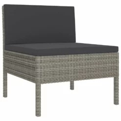 Set De Muebles De Jardín 12 Pzas Y Cojines Ratán Sintético Gris VidaXL -Conforama Tienda de ventas f65ab0dac03ced0a9fa457d67f6684160888d527 5dac616e796f4c1b864bb3f9aa864f37