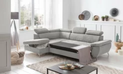 Rinconera Con Cama GISELA Izquierda Gris Claro -Conforama Tienda de ventas f913b2279b99b5619c16341c730de0d7a2c6f9c4 760452 ambiente