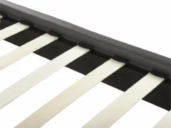 Cama Con Somier De Piel Sintética Gris 180 X 200 Cm POITIERS -Conforama Tienda de ventas fad7cee6ef1a412c3a1731c5ed38694fc2687aee 72b594a998f34eef88815527a7bfb584