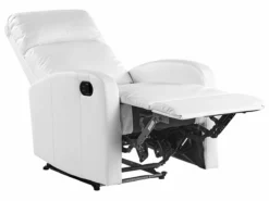 Sillón Reclinable De Piel Sintética Blanco Con LED Y Puerto USB VIRRAT -Conforama Tienda de ventas fb93d995bed7524e841626281e10a2c89649be3e 84d933810f0642b5925554719b7dd42d
