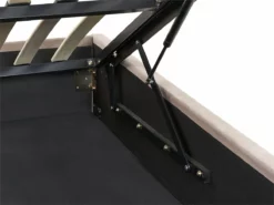 Cama Con Almacenaje De Terciopelo Gris Pardo 140 X 200 Cm ROUEN -Conforama Tienda de ventas fbb67a2efca8e260eb36c66cafcaa3e2961c85d9 2d4ba4fbc22849c3a73d2c2e2d771494