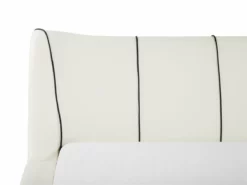 Cama LED De Piel Blanco Crema/plateado 140 X 200 Cm NANTES -Conforama Tienda de ventas fcb74a7a27c95b000ed30d7f237c16fa9254899b edc47404620646f19609c98e1db8d5ca