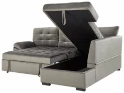 Sofá Cama Esquinero De Terciopelo Gris VARNAMO -Conforama Tienda de ventas fd5235b8728649fc5f1625c8b00fb63c2c691099 5588e4642d78474db1885b24dda26efe