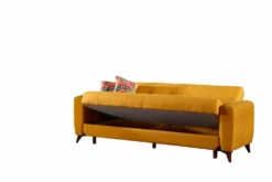 Sofá Cama DORIAN De Tela ColorAmarillo -Conforama Tienda de ventas fe66ab56f213de56e9da768a863f19ce33f858a6 21688db78b6c1ac1fee886655a4b3648d598ce5e