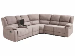 Sofá Esquinero 5 Plazas Reclinable Manual Gris Pardo ROKKE -Conforama Tienda de ventas fffd62805b676604c3b0b37b237b2f7d64abb50c f4e6d43d2a924633acb7d0d0f2a826e3